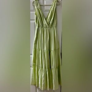 Banana republic green dress